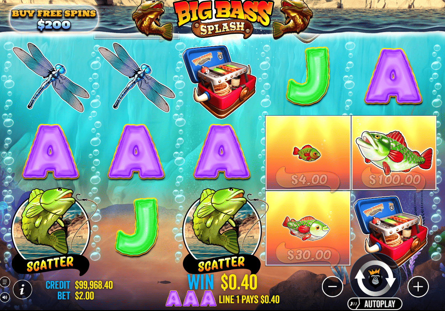 Big Bass Splash Slot