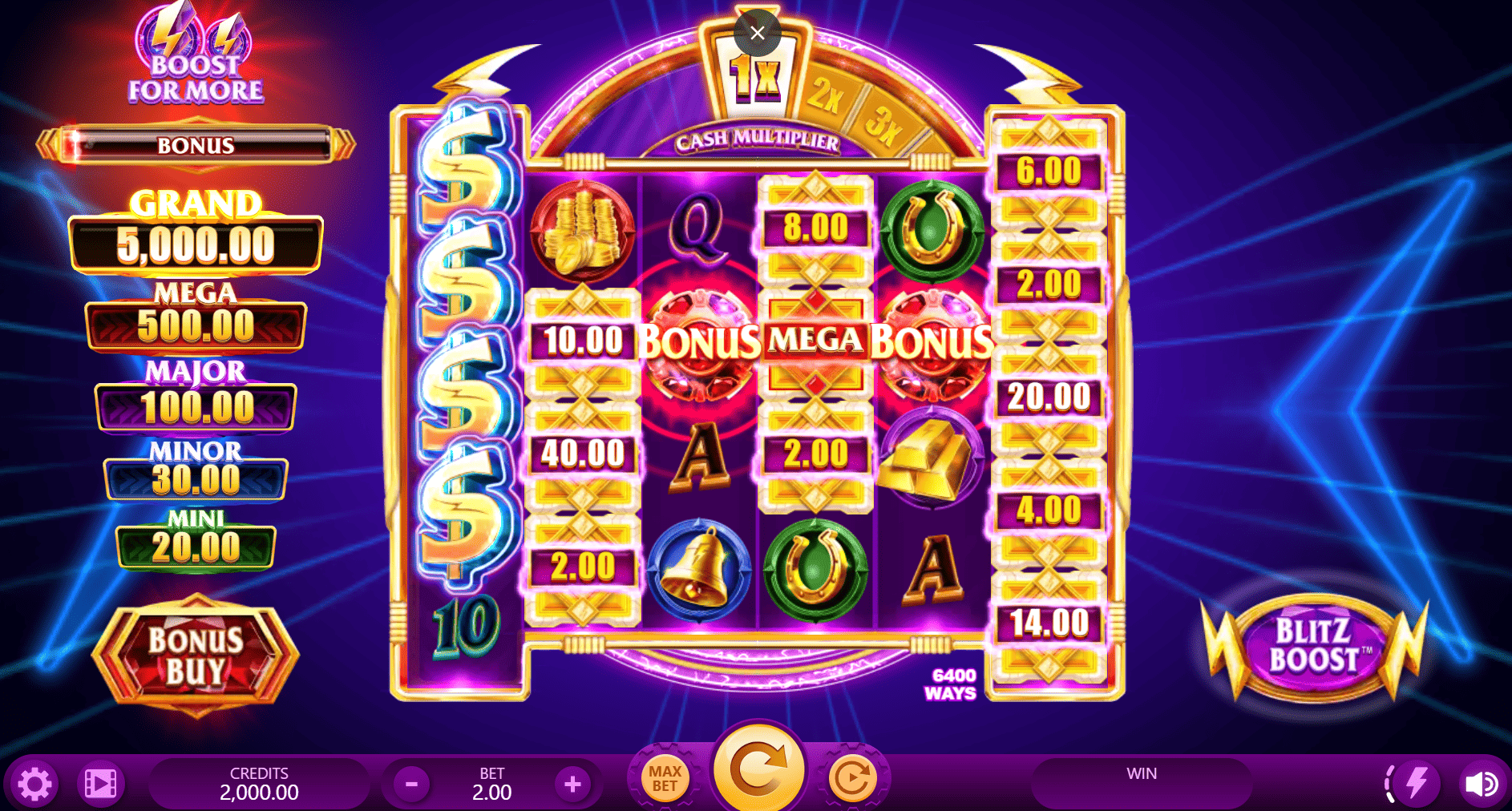 Gold Blitz Slot -Winning System