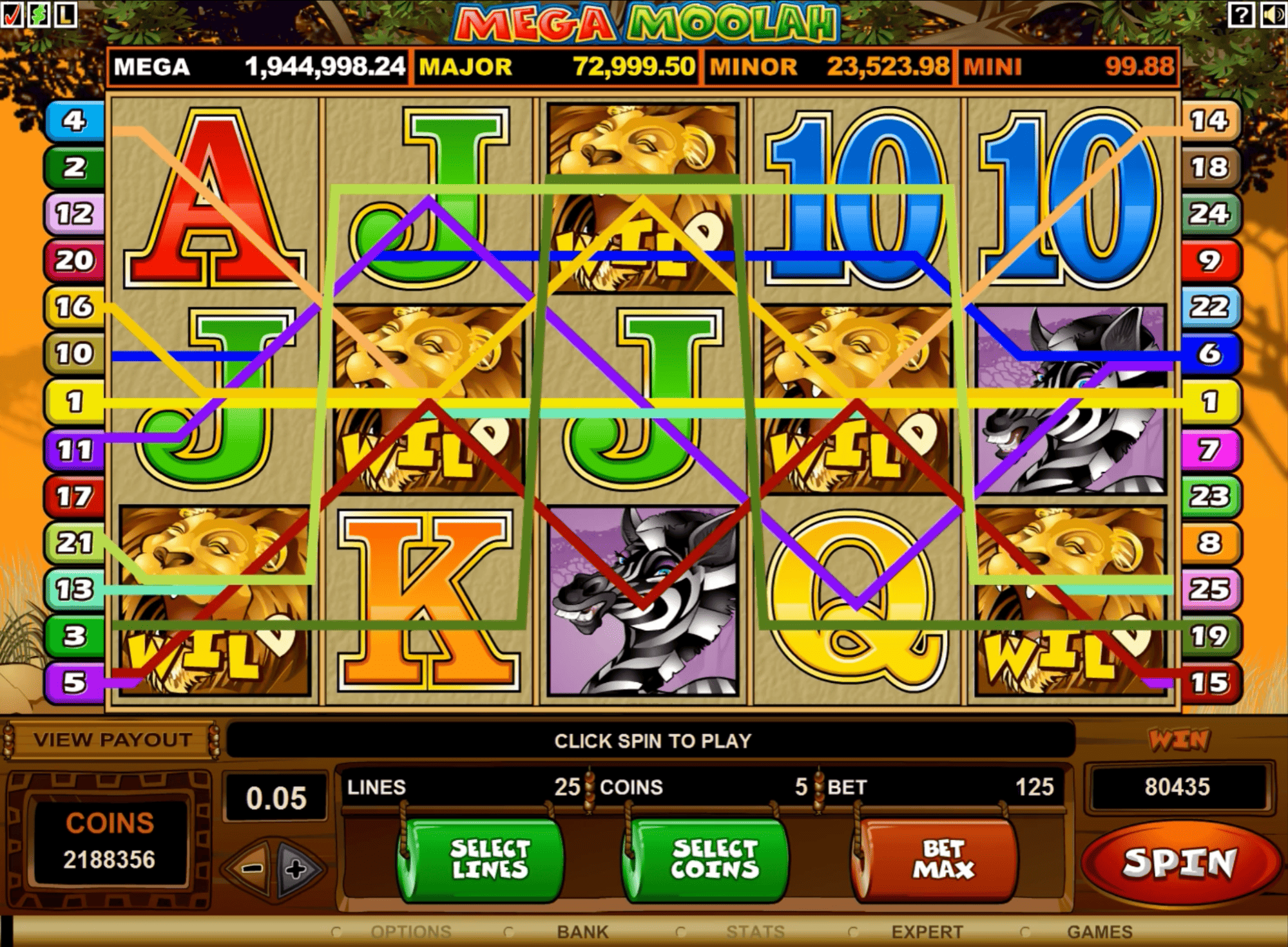 Mega Moolah Slot- – Demo Mode