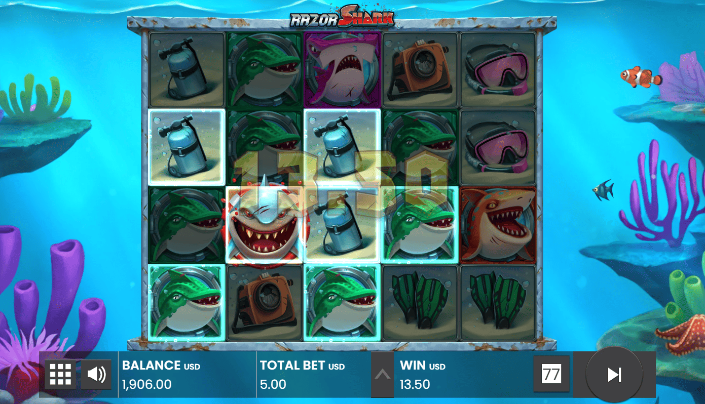 Razor Shark Slot - Technical Specifications