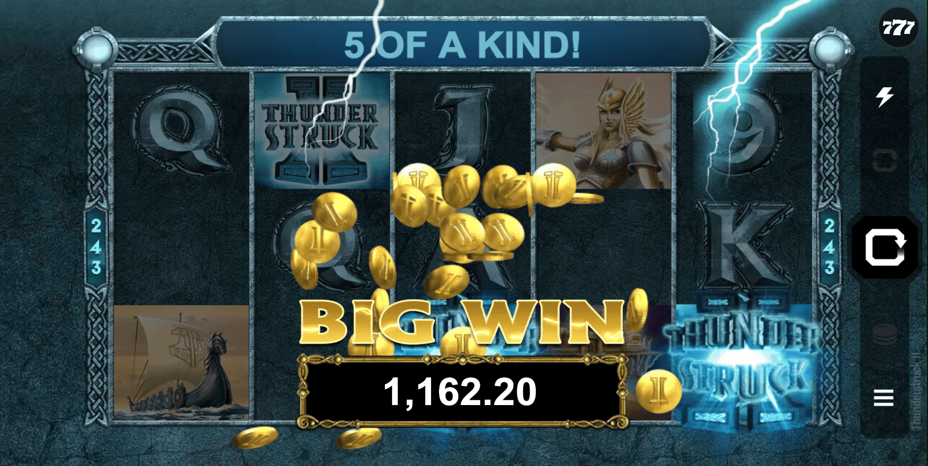 Thunderstruck 2 free slot