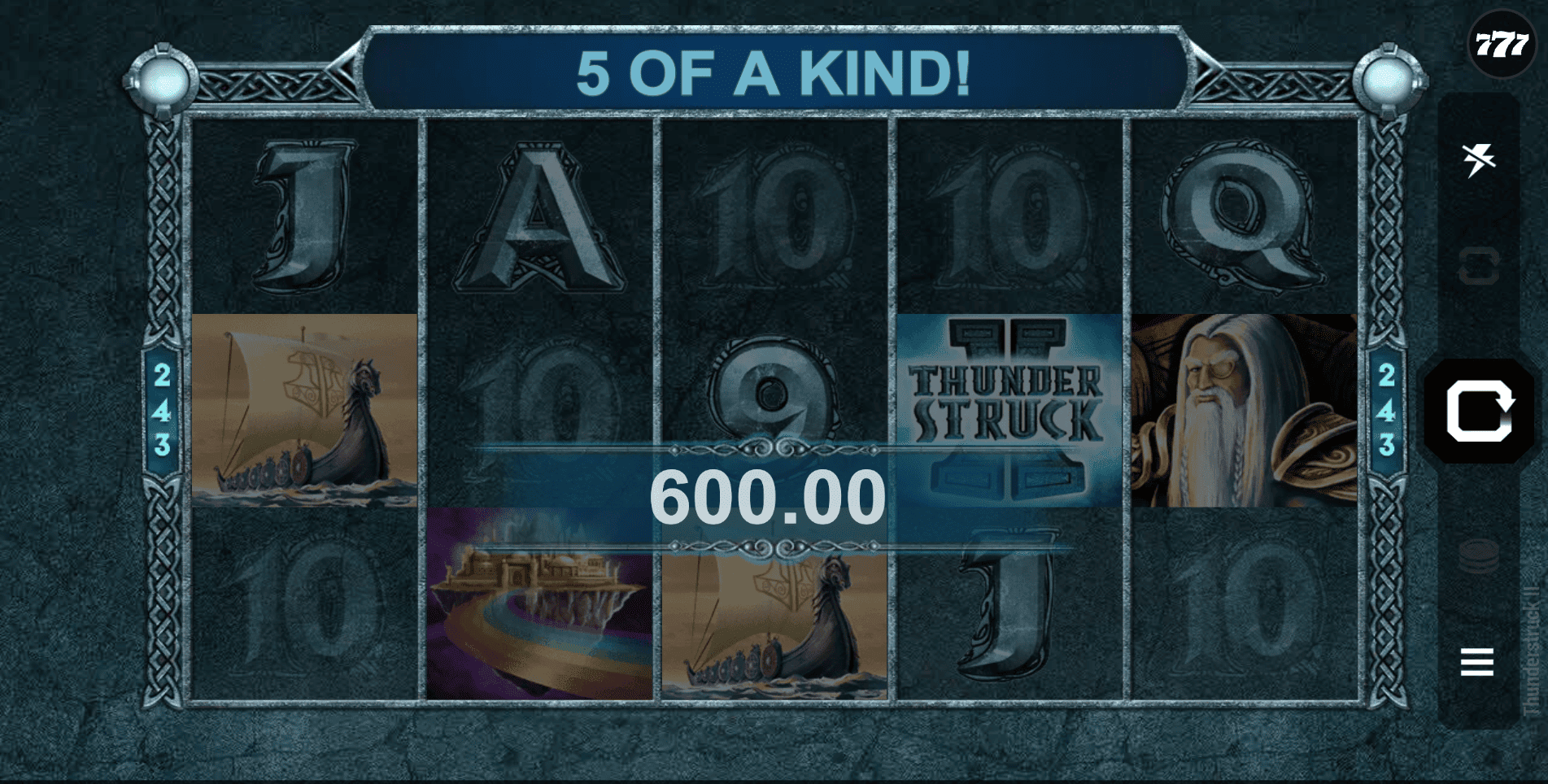 Thunderstruck 2 Slot - Demo Mode and Free Play